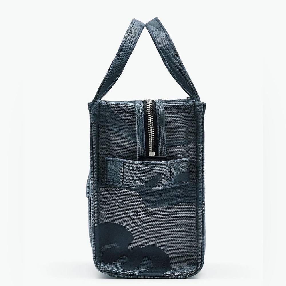 Marc Jacobs The Camo Jacquard Small Tote Bag - Blue - Picture 3 of 13